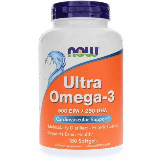 Ultra Omega-3, NOW